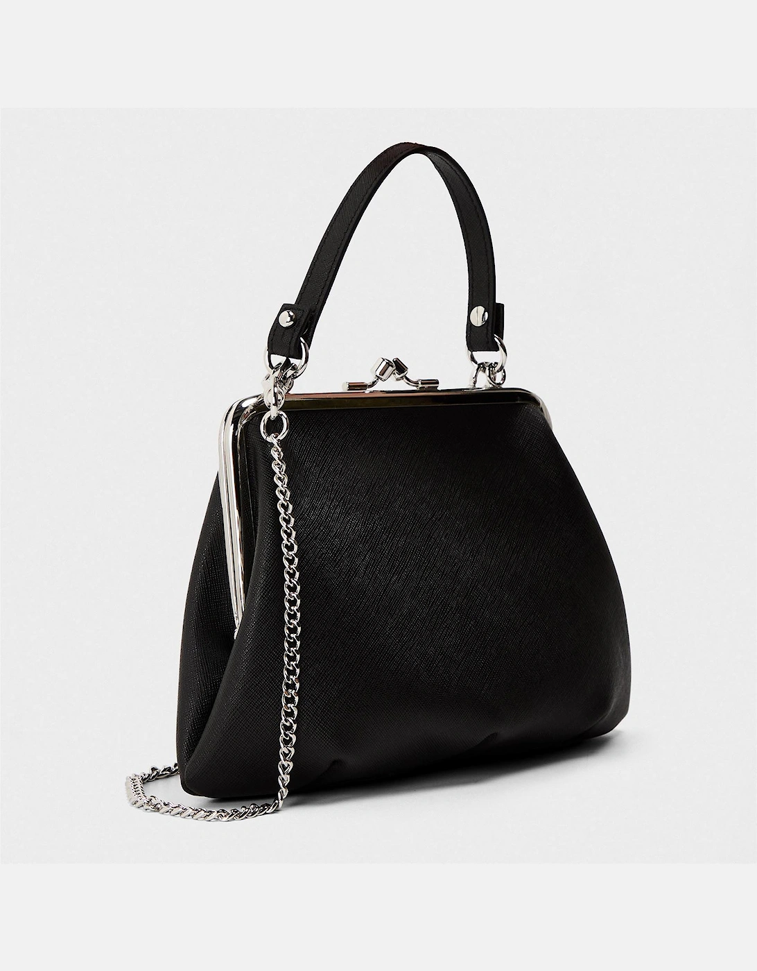 Womens Granny Frame Shoulder Bag