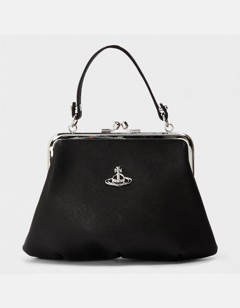 Womens Granny Frame Shoulder Bag