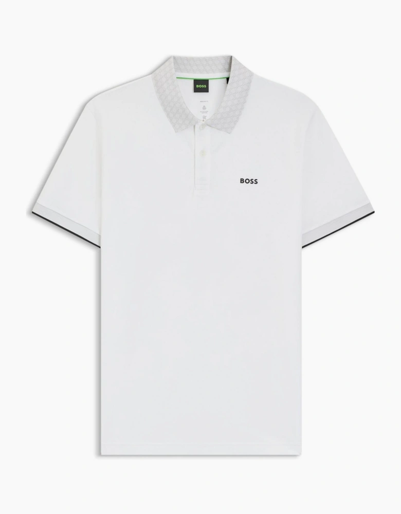 Wordmark Collared Neck Short Sleeve Regular Fit Polo Shirt