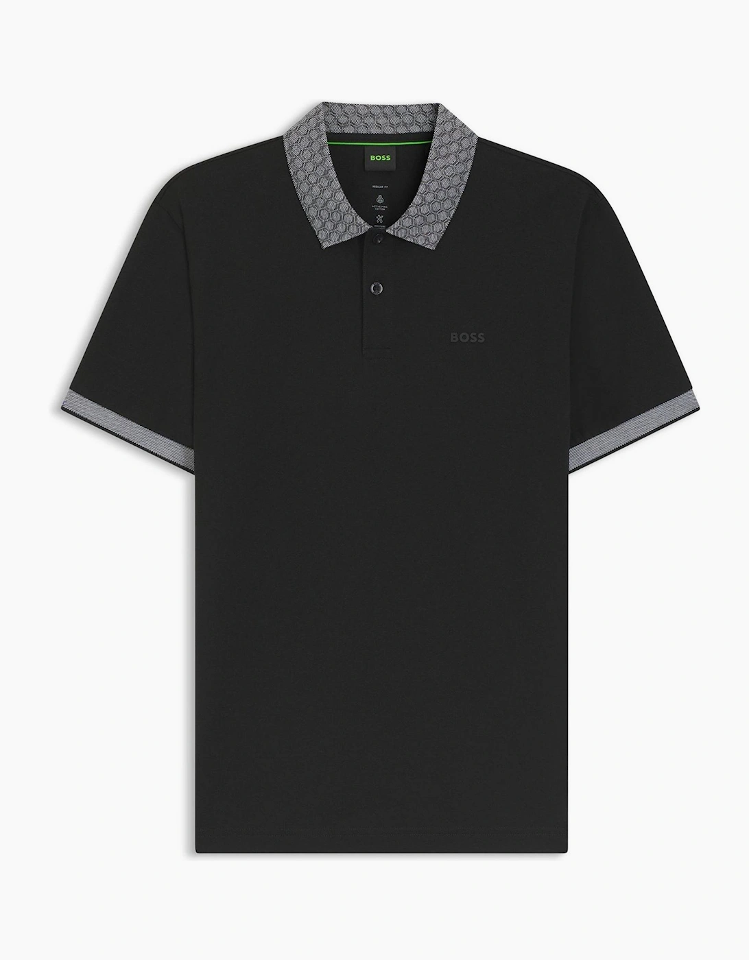 Wordmark Collared Neck Short Sleeve Regular Fit Polo Shirt