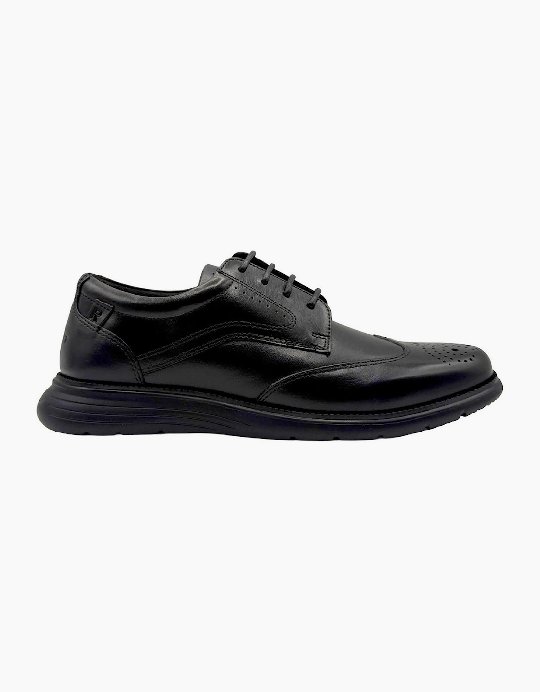 Rockport Rockport Men's Total Motion Brogue Shoes - Black