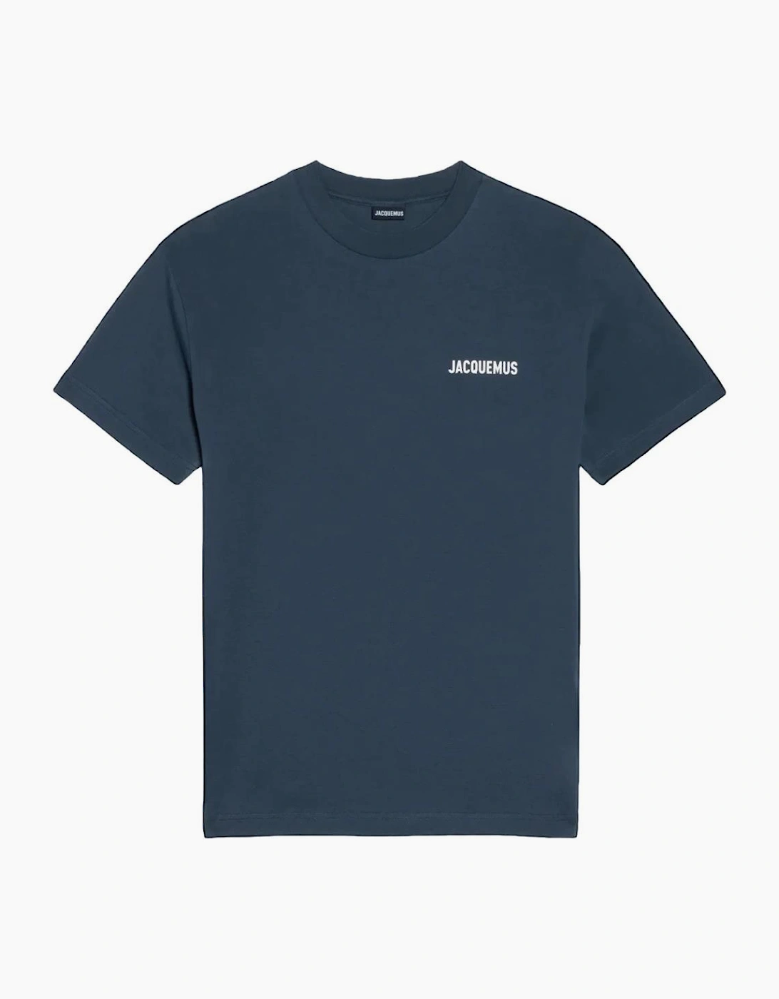 Jacquemus Men's Jacquemus Le T-Shirt Logo Navy