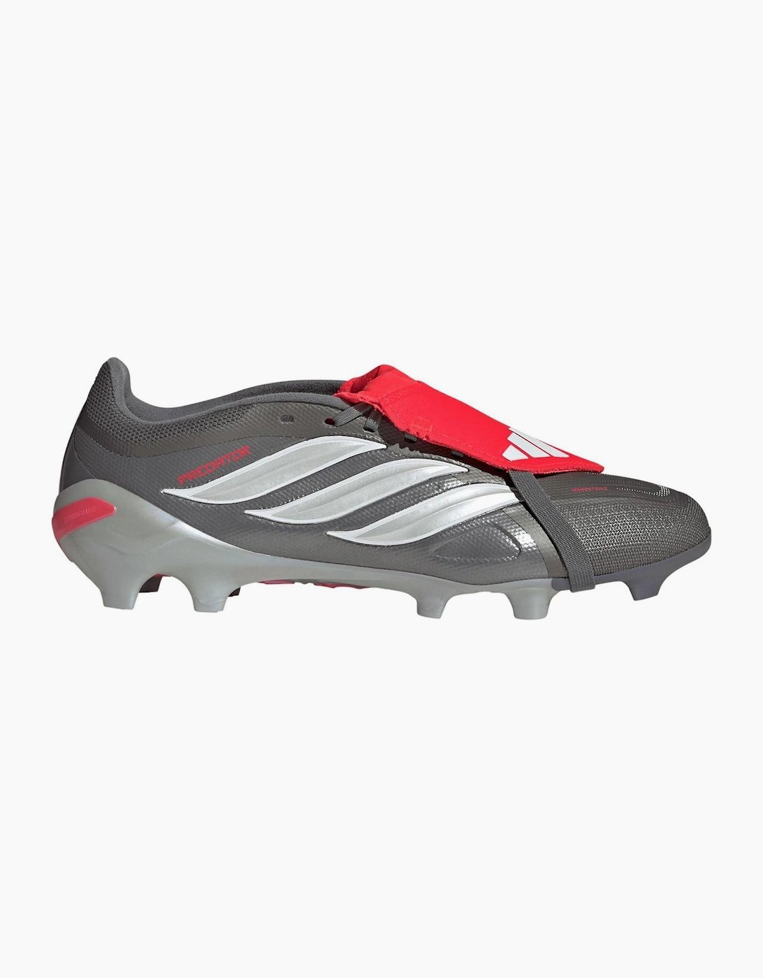 Adidas Men's Predator .3 Fg Lace-Up Sneakers - Grey/Multi - Size, 9.5