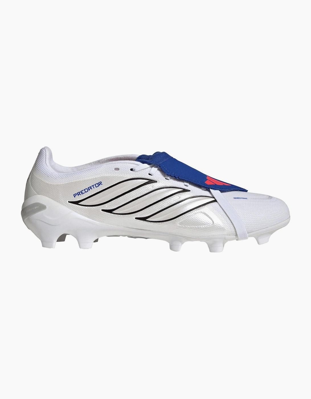 Adidas Men's Predator .3 Fg Lace-Up Sneakers - White/Multi - Size, 9