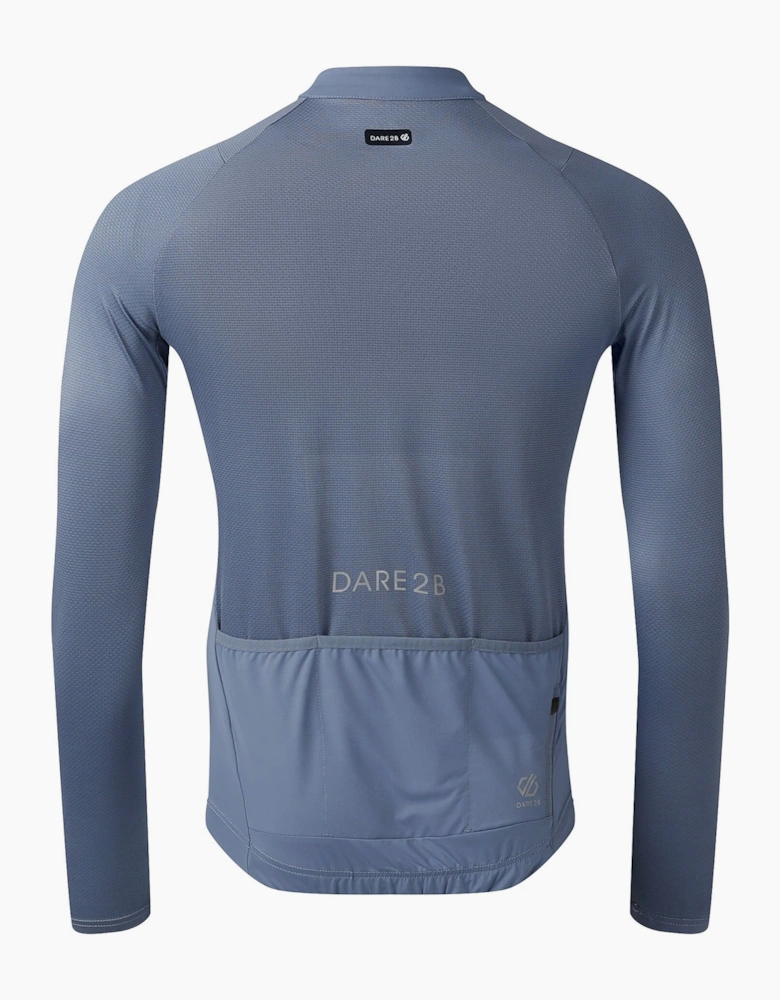 Dare 2B Mens Lightning Long-Sleeved Cycling Jersey