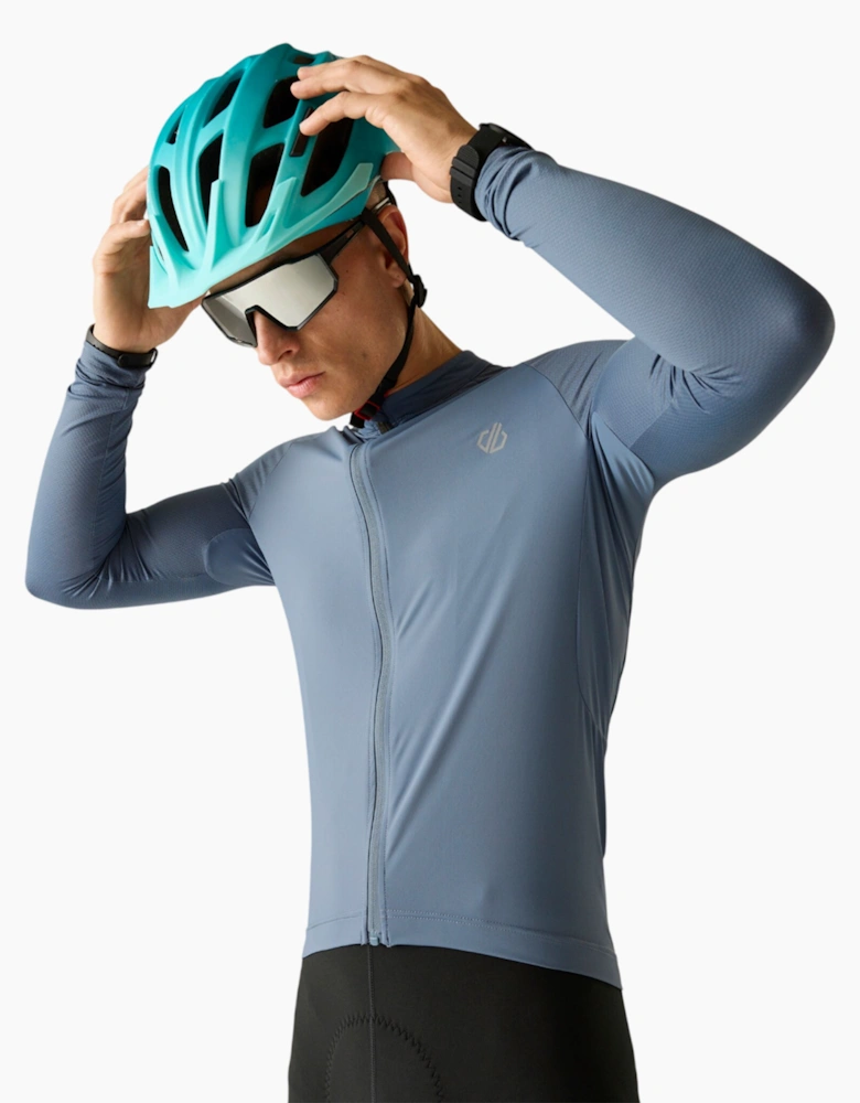 Dare 2B Mens Lightning Long-Sleeved Cycling Jersey