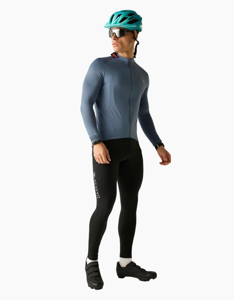 Dare 2B Mens Lightning Long-Sleeved Cycling Jersey