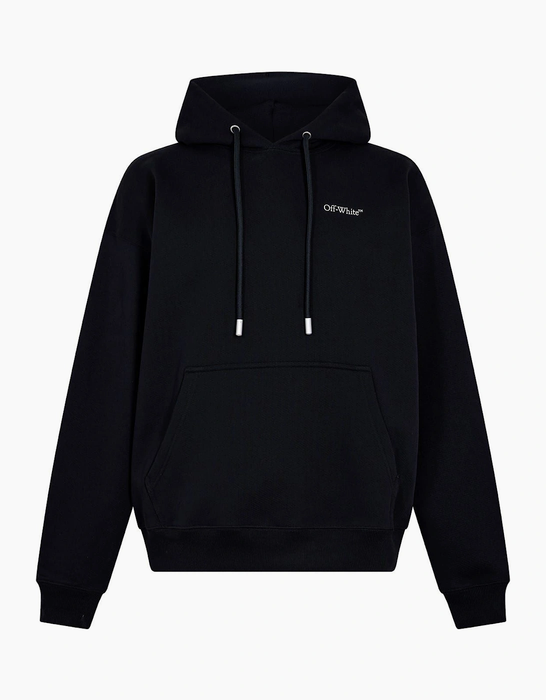Embroidered Hooded Neck Long Sleeve Sweatshirt