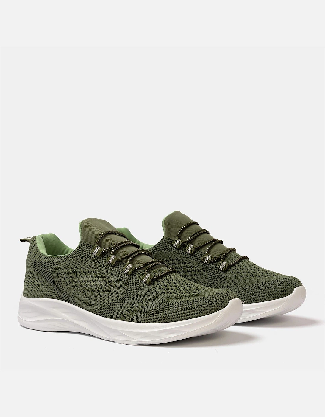 Knit Runner Women Slip On Trainers