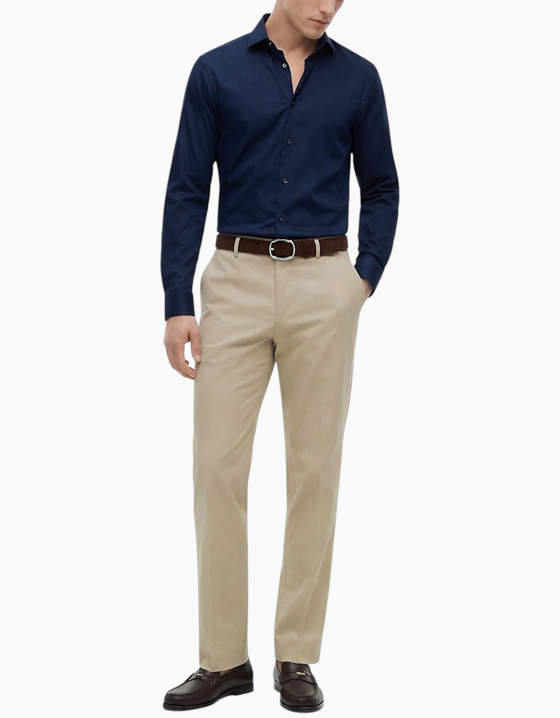 TOMMY HILFIGER Mens Shirts Cotton Formal Top