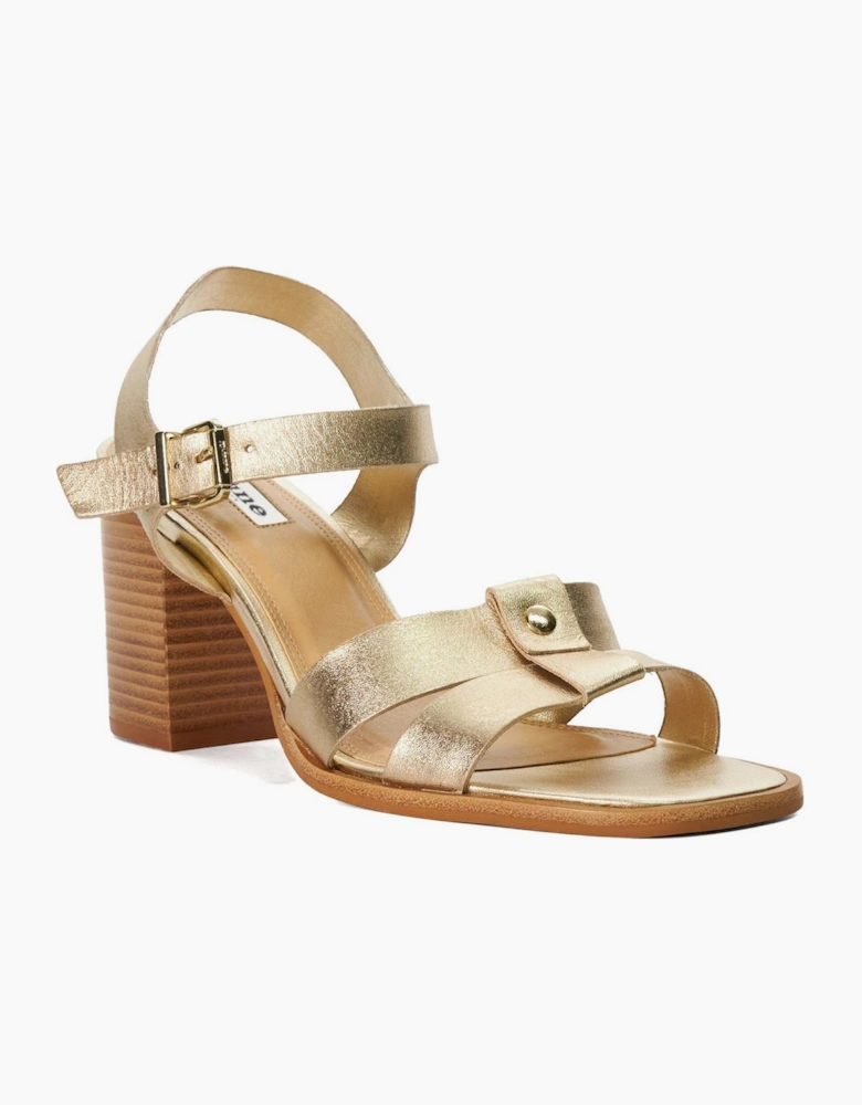 Lo Jessia Metallic High Heel Sandals