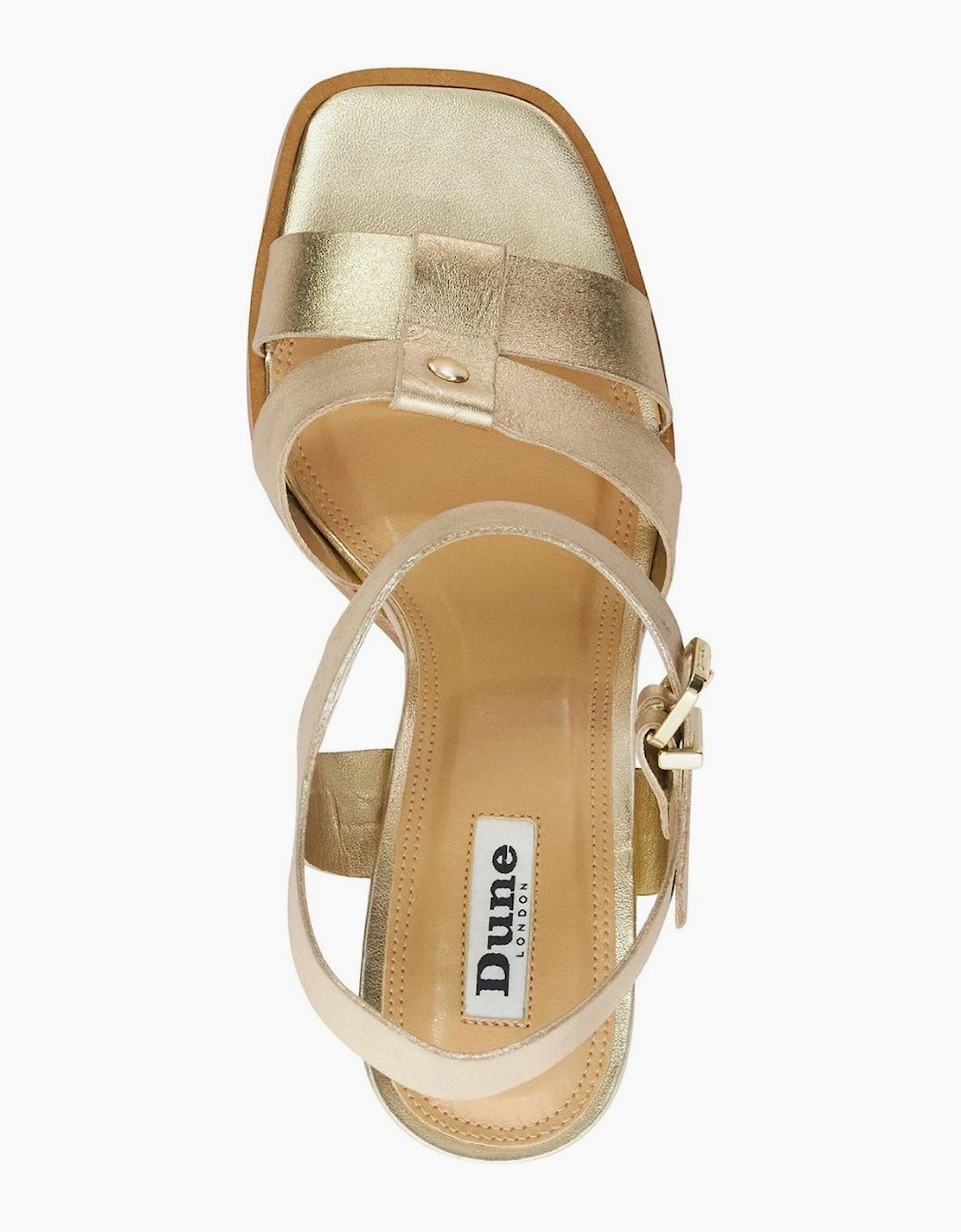 Lo Jessia Metallic High Heel Sandals