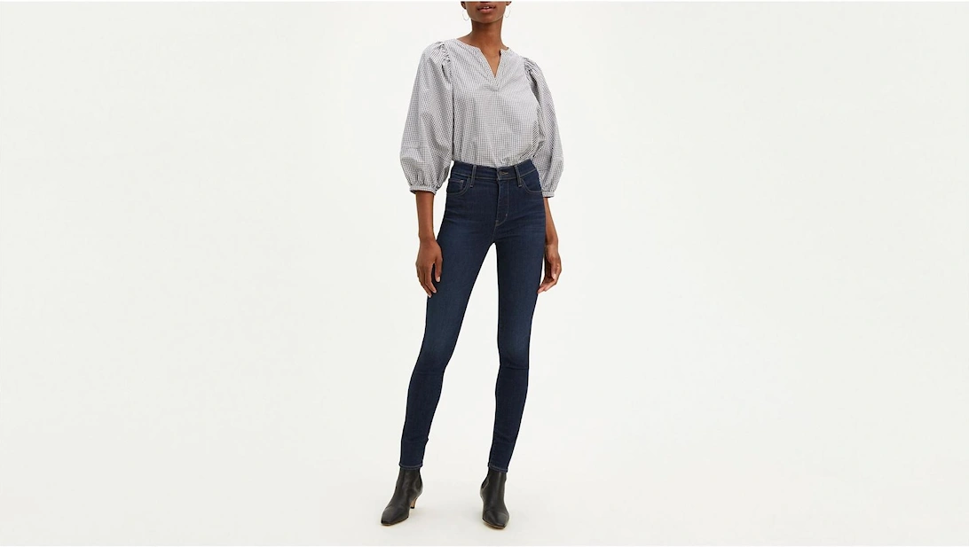 Levis Women's Black Levi's High Rise Jeans - Size 25 L28