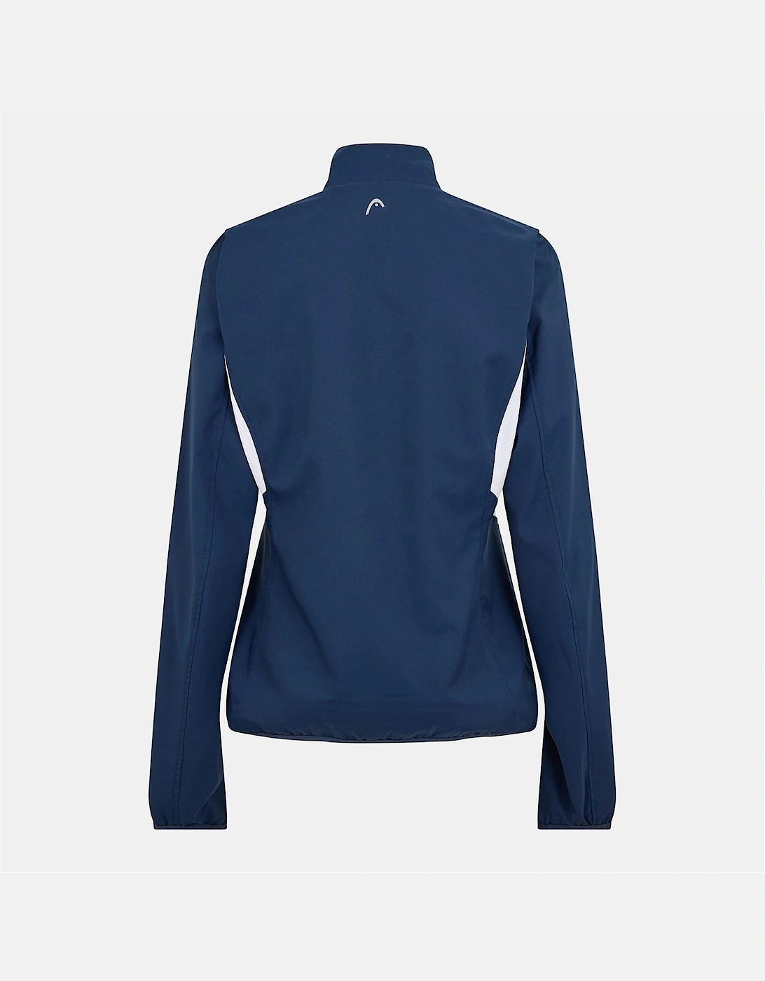 Club Solid Patterned Full Zipper Track Jacket with Logo