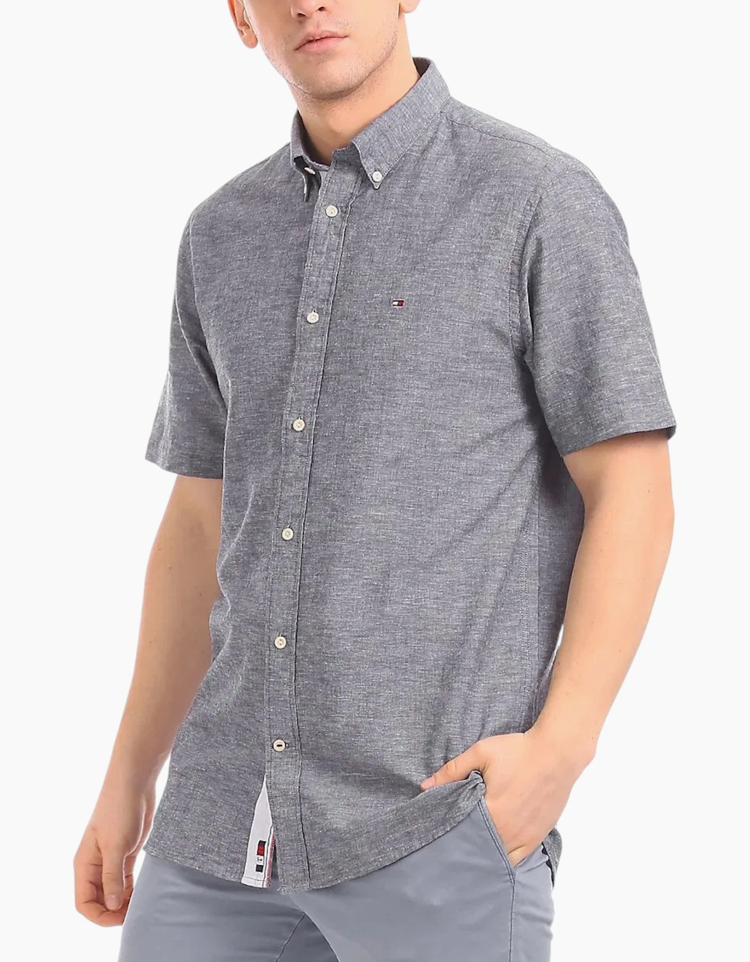 TOMMY HILFIGER Mens Shirt Oxford Top