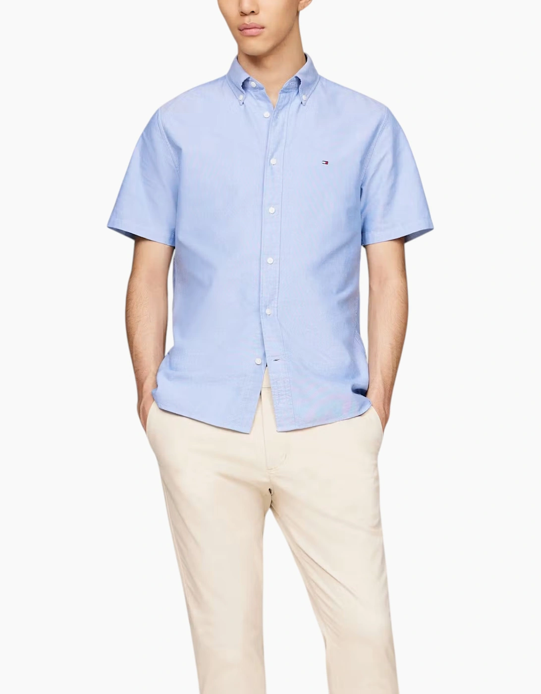 TOMMY HILFIGER Mens Shirt Oxford Top
