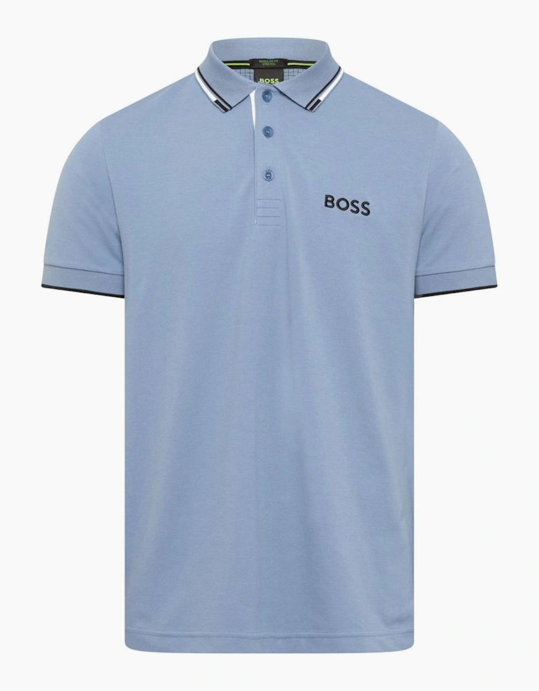 Wordmark Collared Neck Short Sleeve Regular Fit Shirt