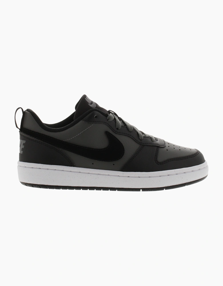 Nike Boys Trainers Court Borough Low Lace Up grey UK Size