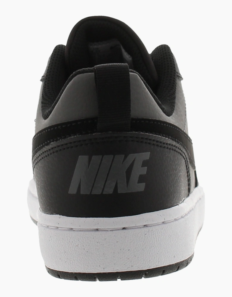 Nike Boys Trainers Court Borough Low Lace Up grey UK Size