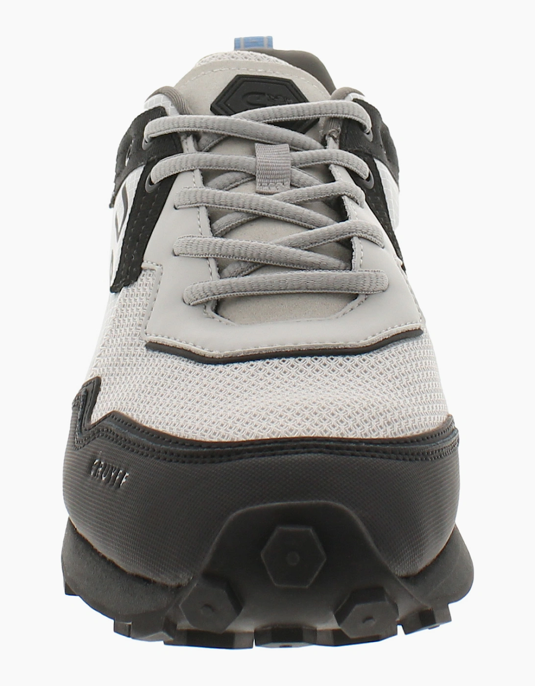 CRUYFF Mens Trainers Superbia Hex-Tech Lace Up mid grey black UK Size