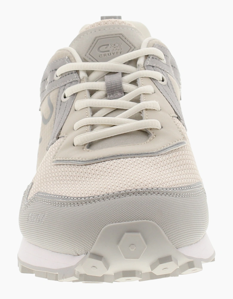 CRUYFF Mens Trainers Superbia Hex-Tech Lace Up creme UK Size