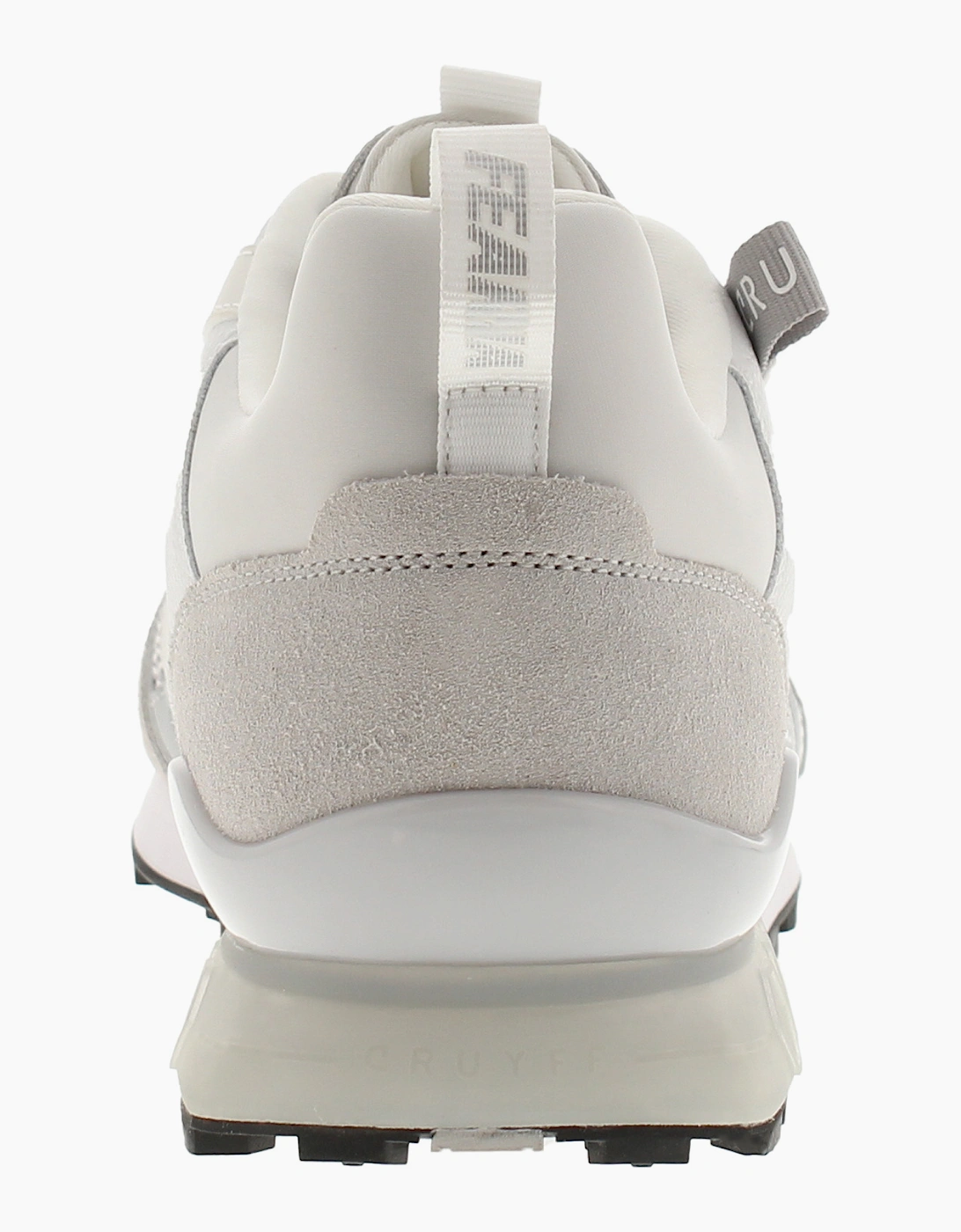 CRUYFF Mens Trainers Fearia Futura Lace Up white silver UK Size