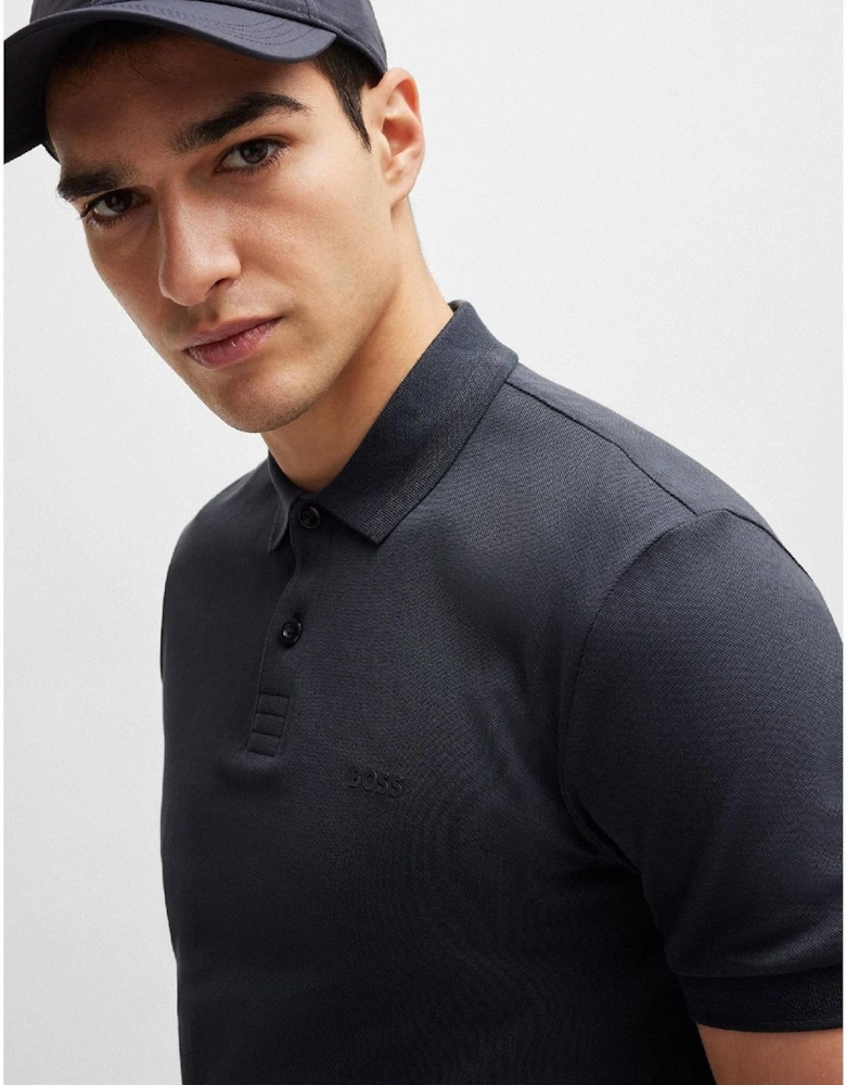 Collared Neck Short Sleeve Regular Fit Shirt