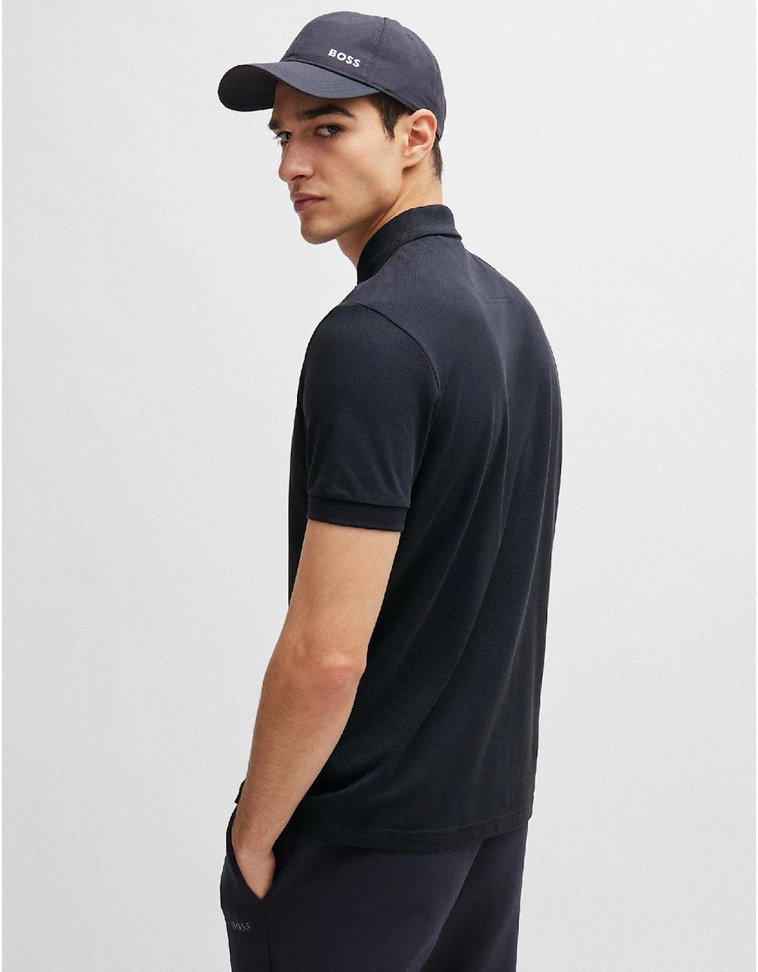 Collared Neck Short Sleeve Regular Fit Shirt