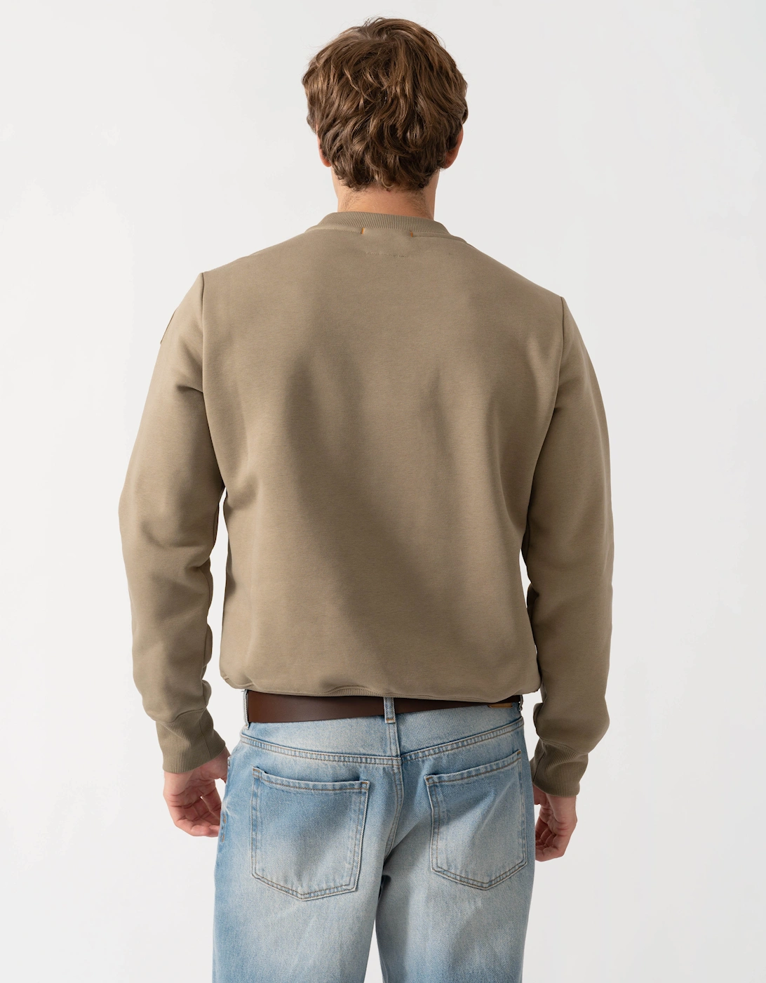 Parajumpers K2 Mens Sweatshirt - Muted Khaki 136