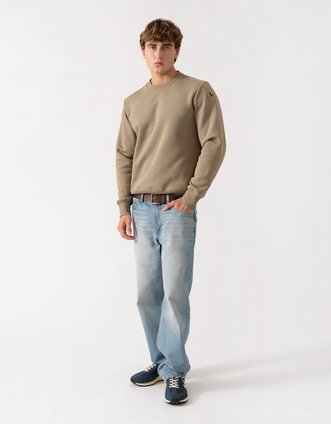 Parajumpers K2 Mens Sweatshirt - Muted Khaki 136