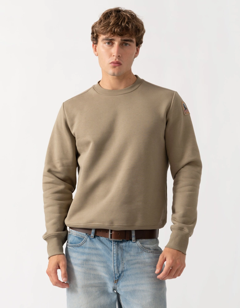 Parajumpers K2 Mens Sweatshirt - Muted Khaki 136