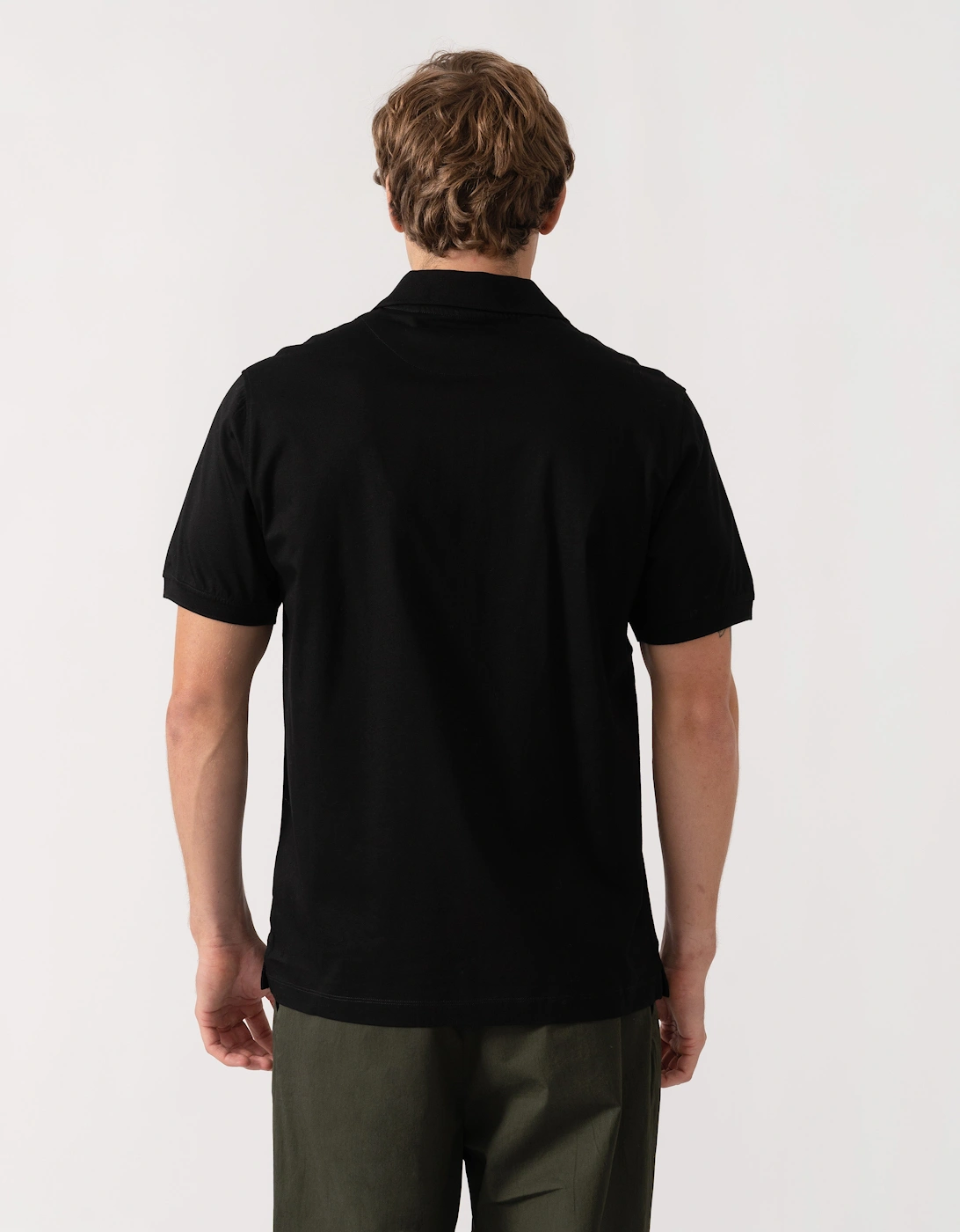 Belstaff Mens Steel Polo Shirt - Black