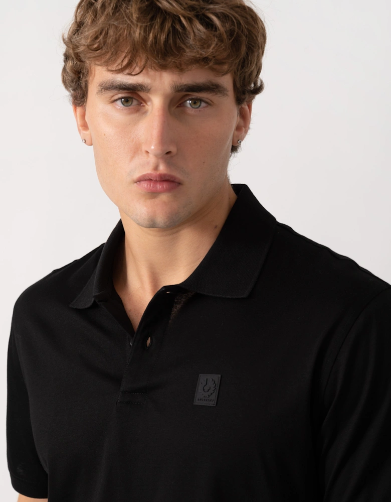Belstaff Mens Steel Polo Shirt - Black