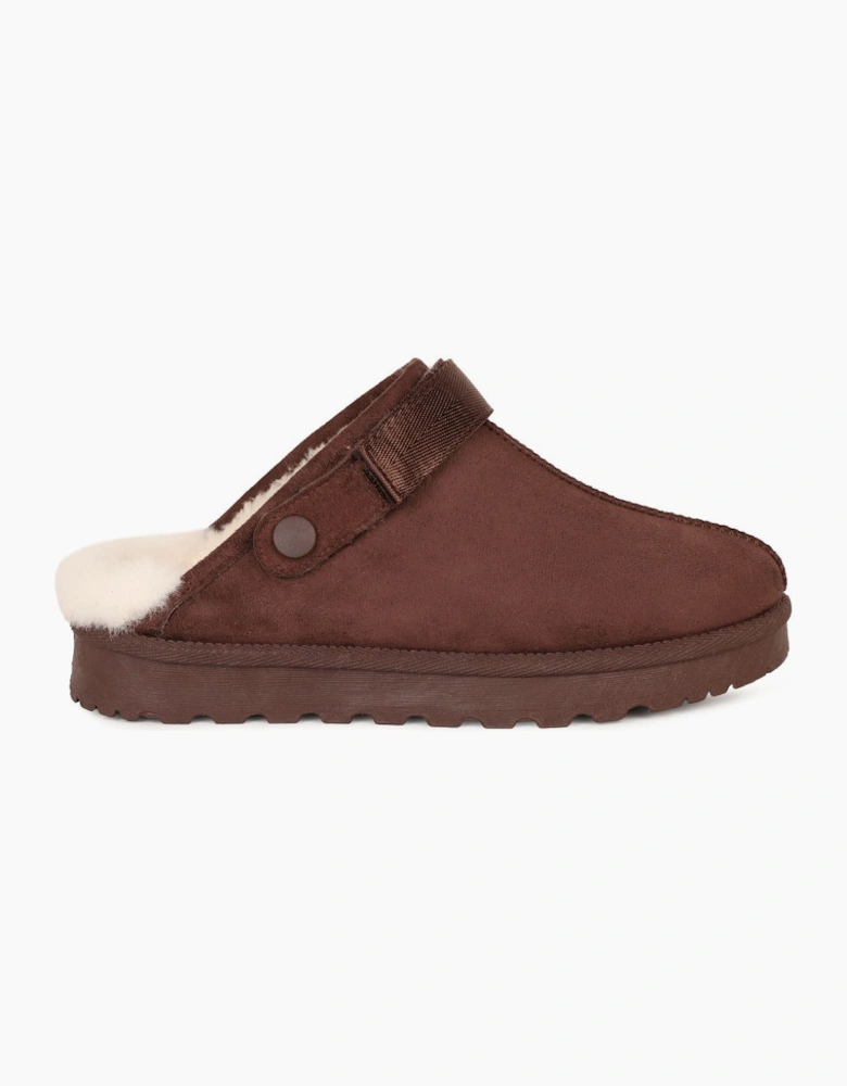 Odessa Womens Lined Mule Slippers