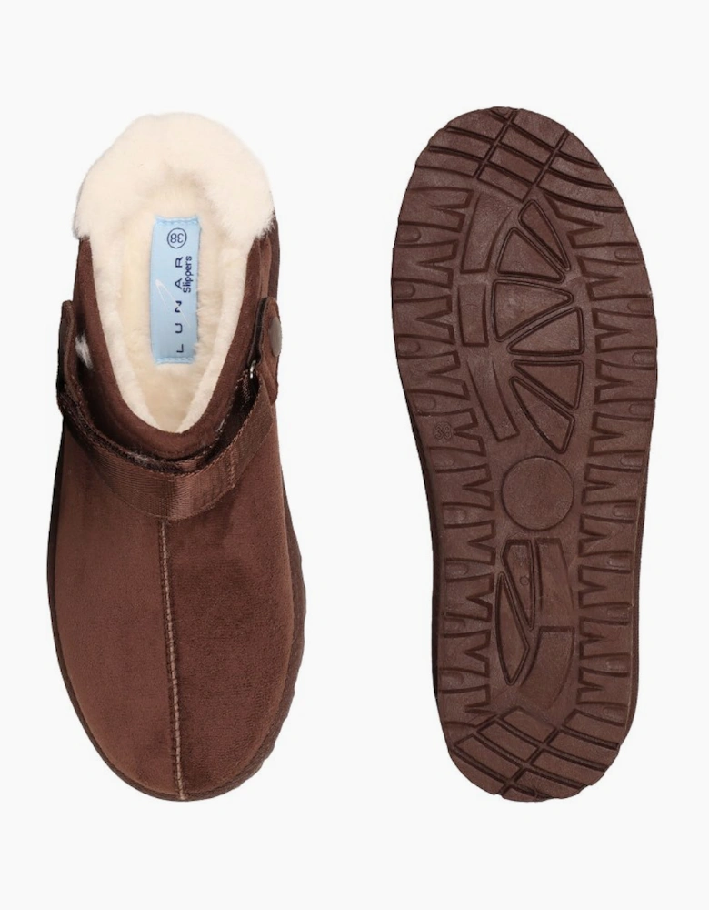 Odessa Womens Lined Mule Slippers