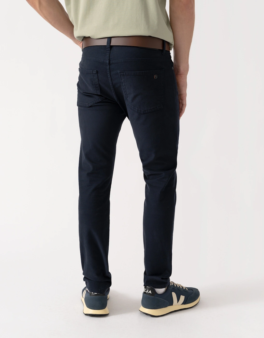 BOSS Orange Delaware Mens Trousers - Dark Blue 404