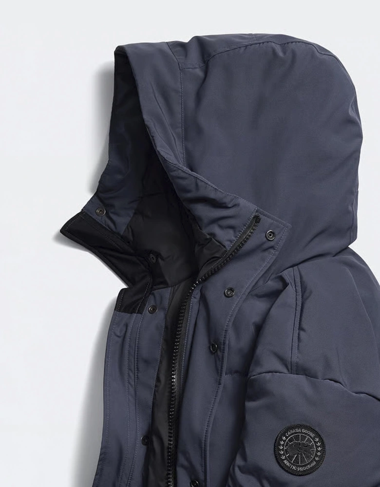 Seymour Parka Black Disc Blue