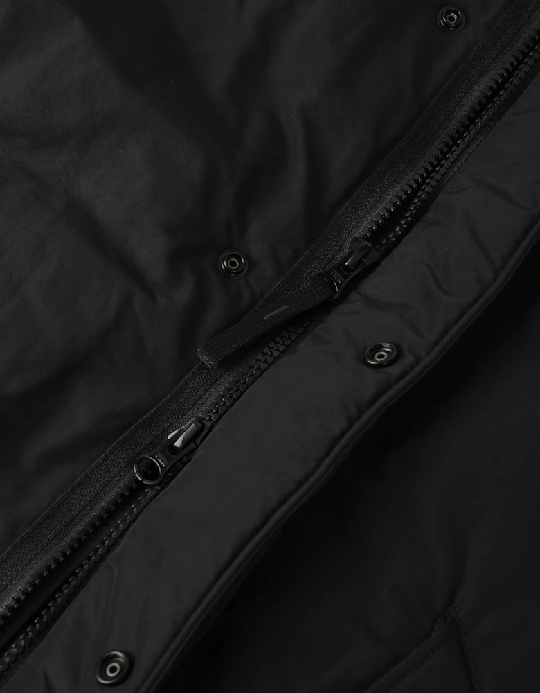 Micro Reps Long 7100002 Coat Black