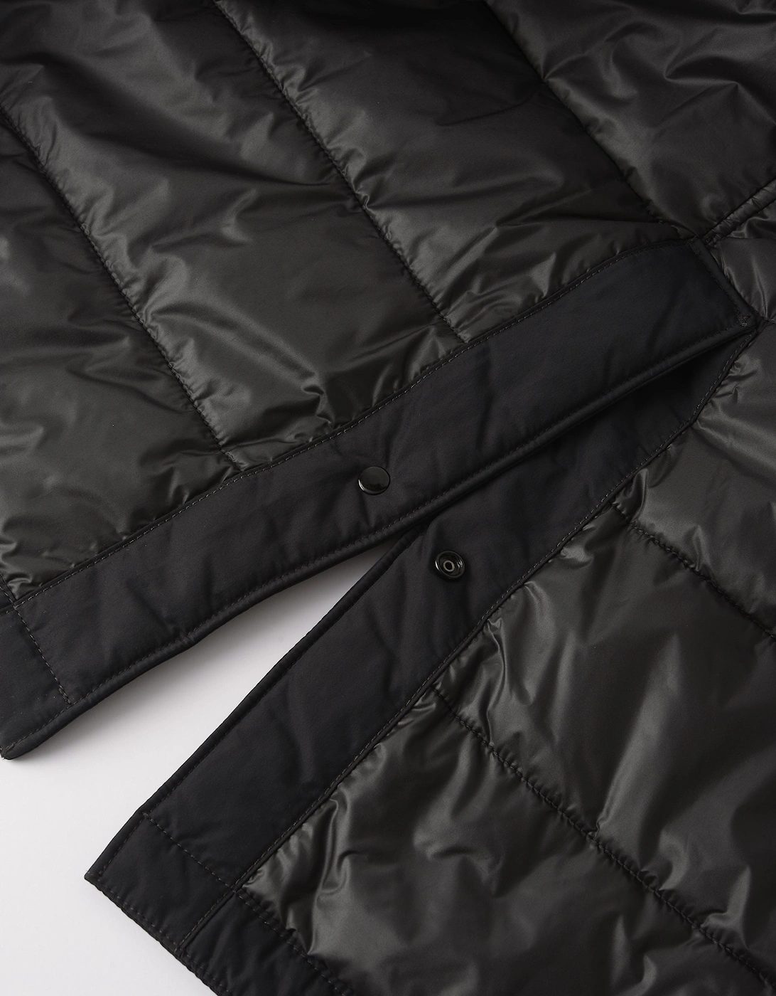 Micro Reps Long 7100002 Coat Black