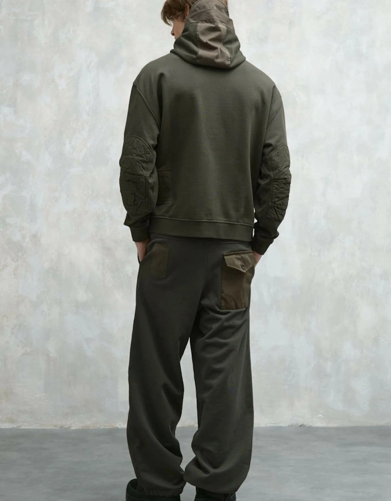 Gekko Hooded Top Green