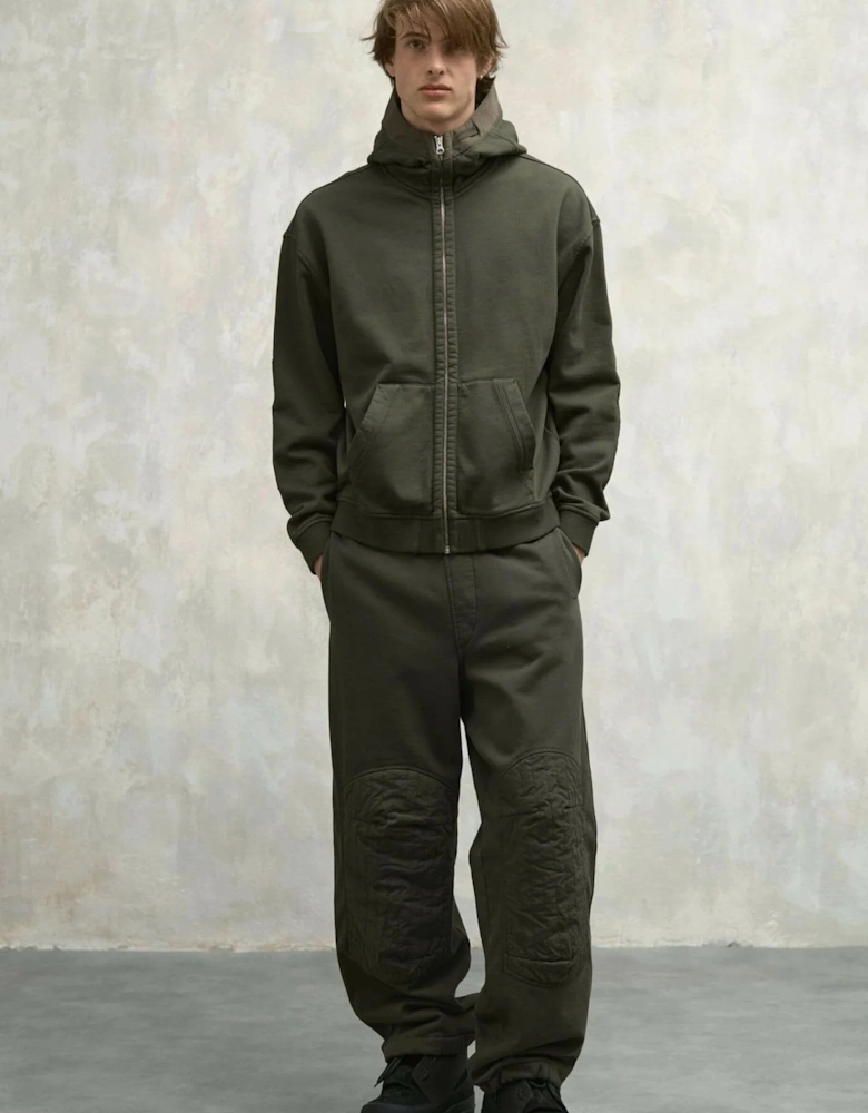 Gekko Hooded Top Green