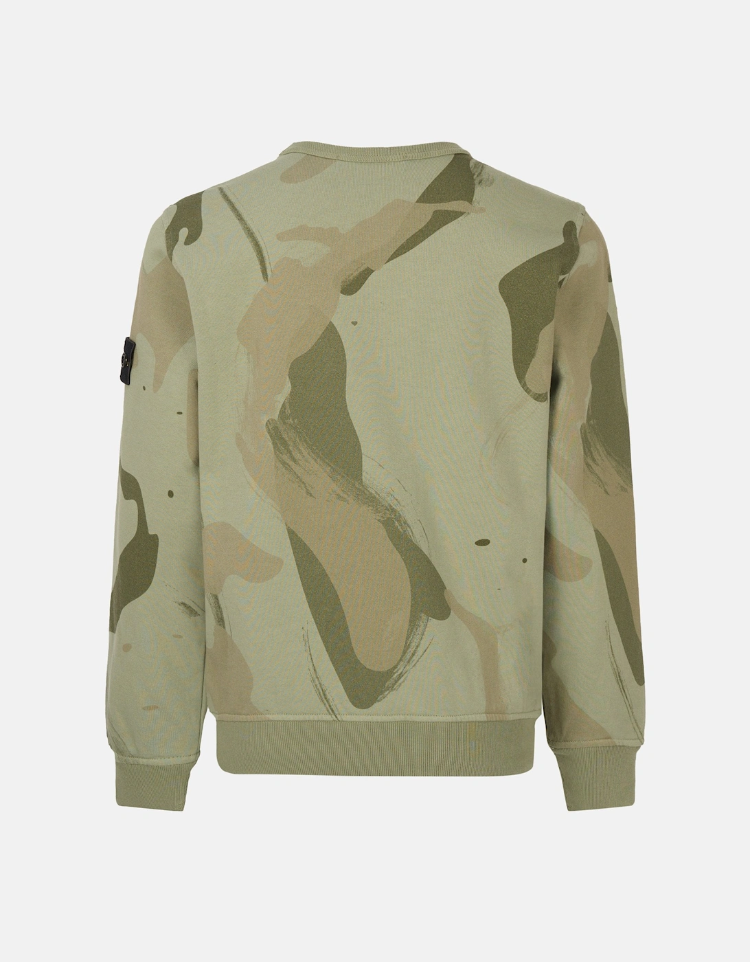 Kids Camo Sweatshirt Green