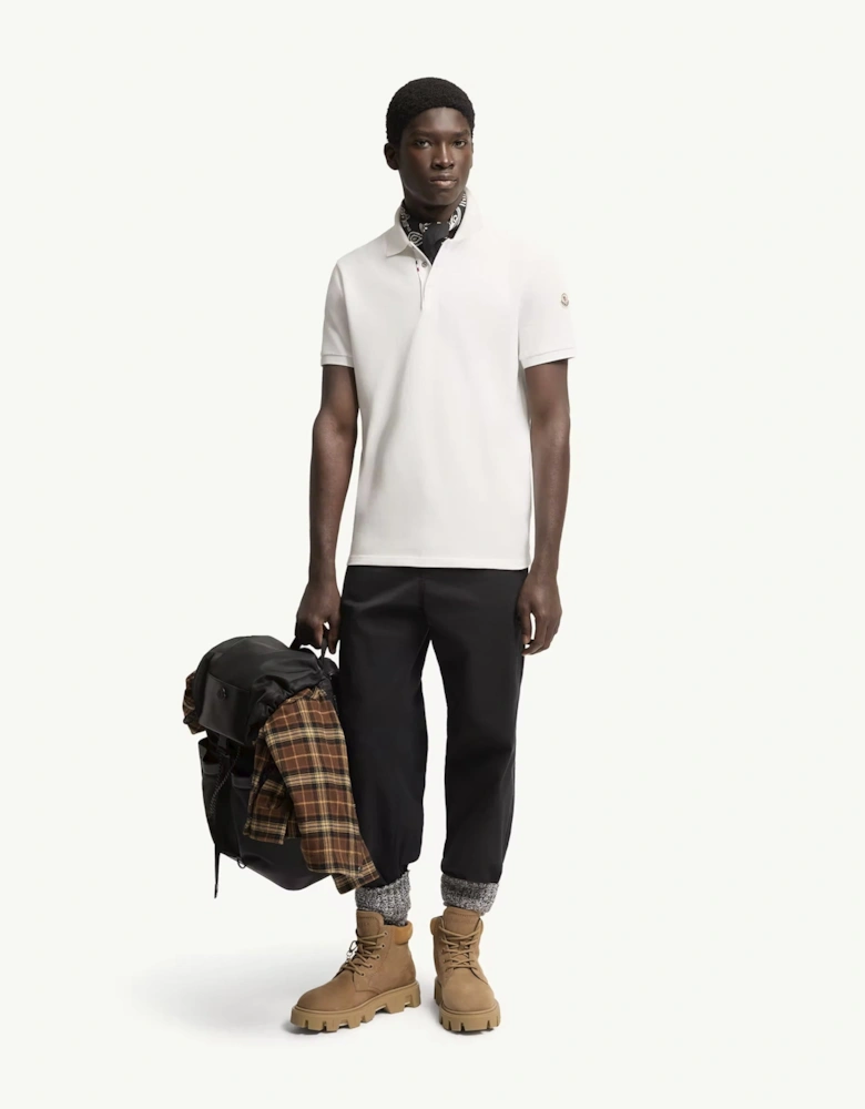 Cotton Polo Shirt White