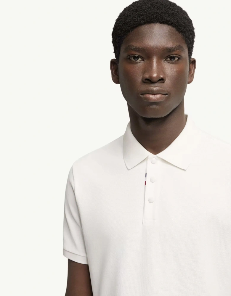 Cotton Polo Shirt White