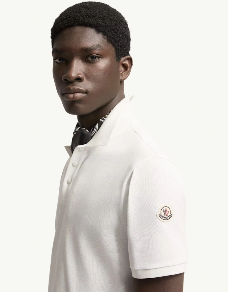 Cotton Polo Shirt White