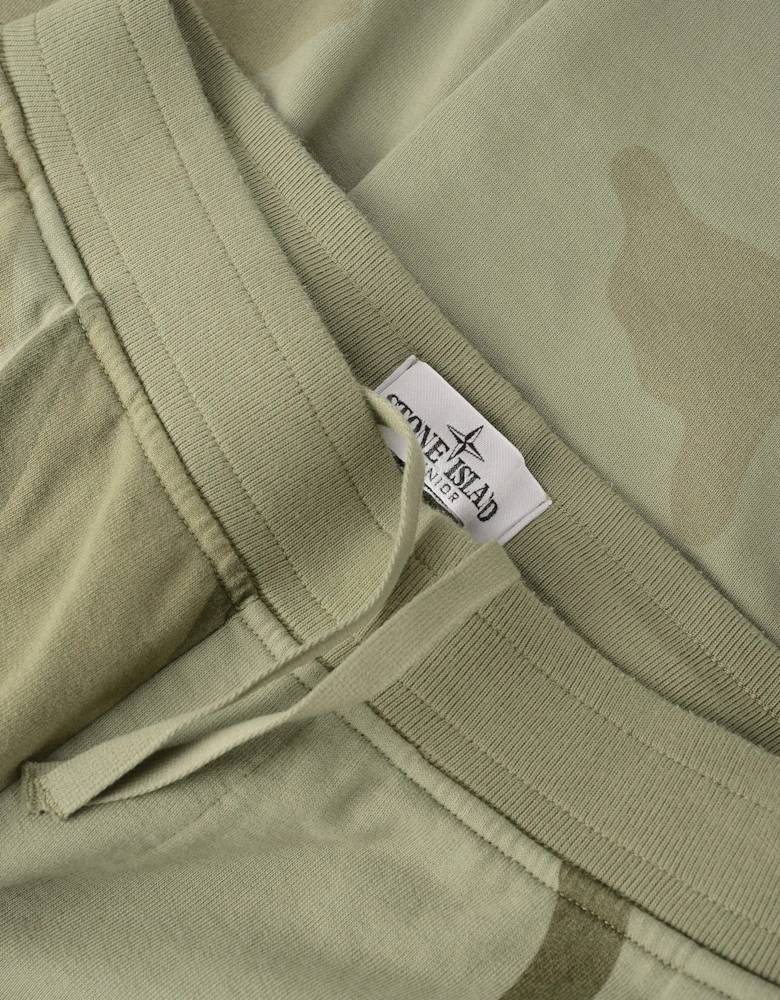 Kids Camo Joggers Green