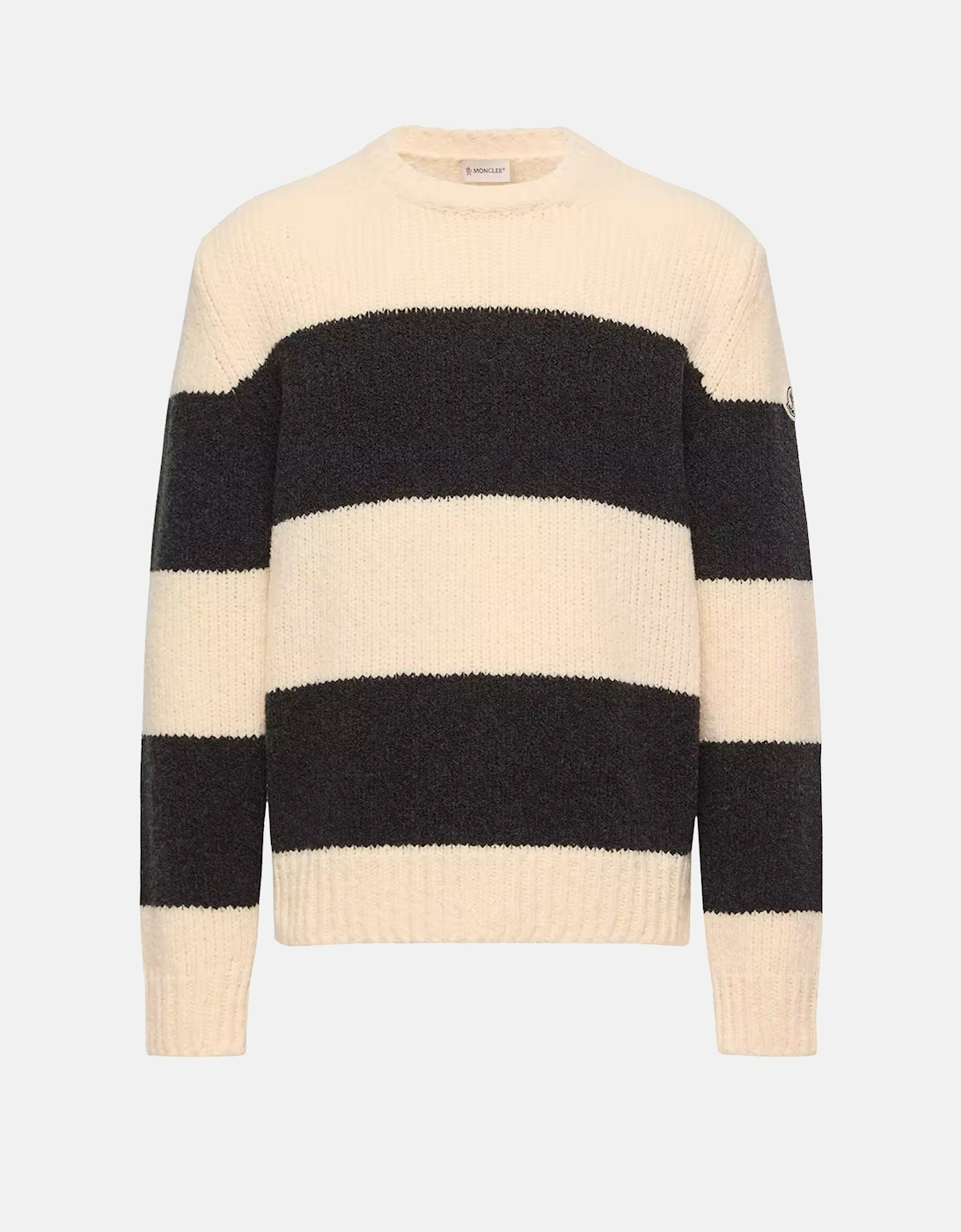 Block Stripe Sweater Cream