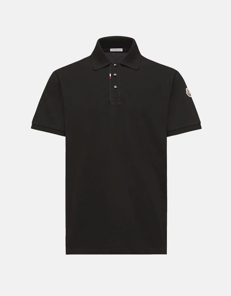Cotton Polo Shirt Black