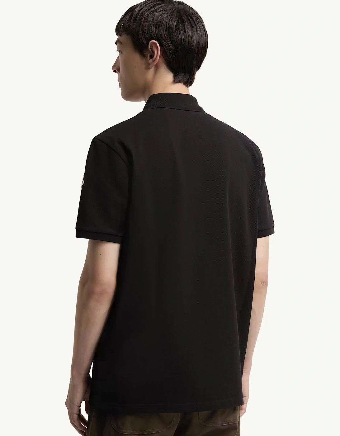 Cotton Polo Shirt Black