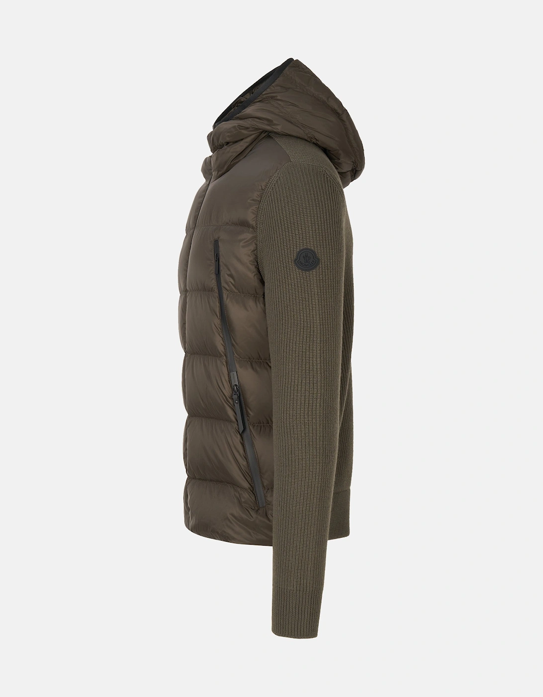Hybrid Hooded Jacket Green